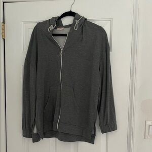 Gray Womens Hoodie Sweater ; Very soft